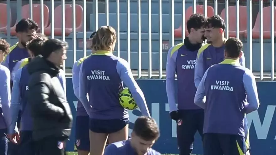 Simeone recupera a Johnny Cardoso y "posiblemente" tendrá minutos en Butarque