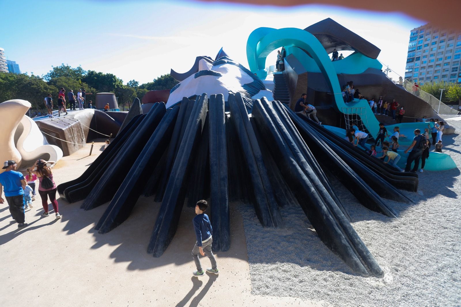 Reapertura del Parque Gulliver en València