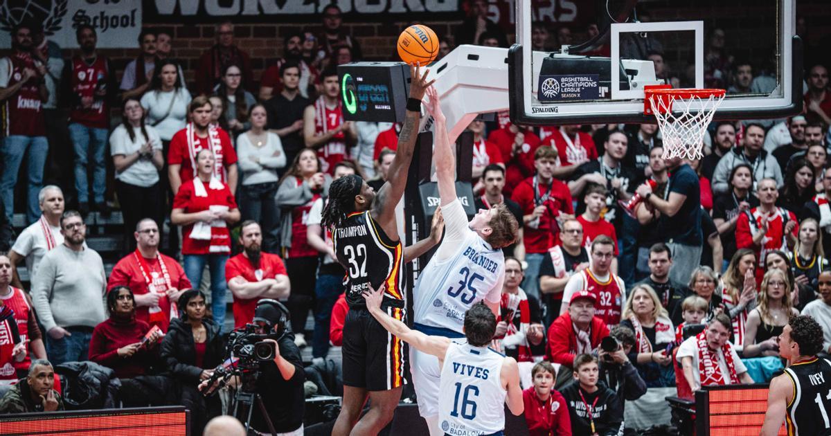 La Penya sufrió para ganar en la pista del Würszburg y esperan repetir este martes en el Olímpic