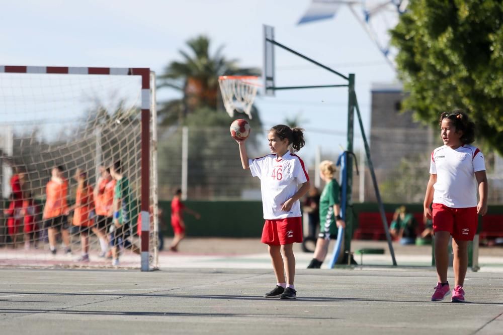 Un centenar de jugadores participan en la diada de promoción alevín celebrada en Sant Jordi