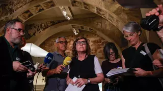 El MNAC insiste en que mover las pinturas de Sijena sería como activar "una bomba de relojería"