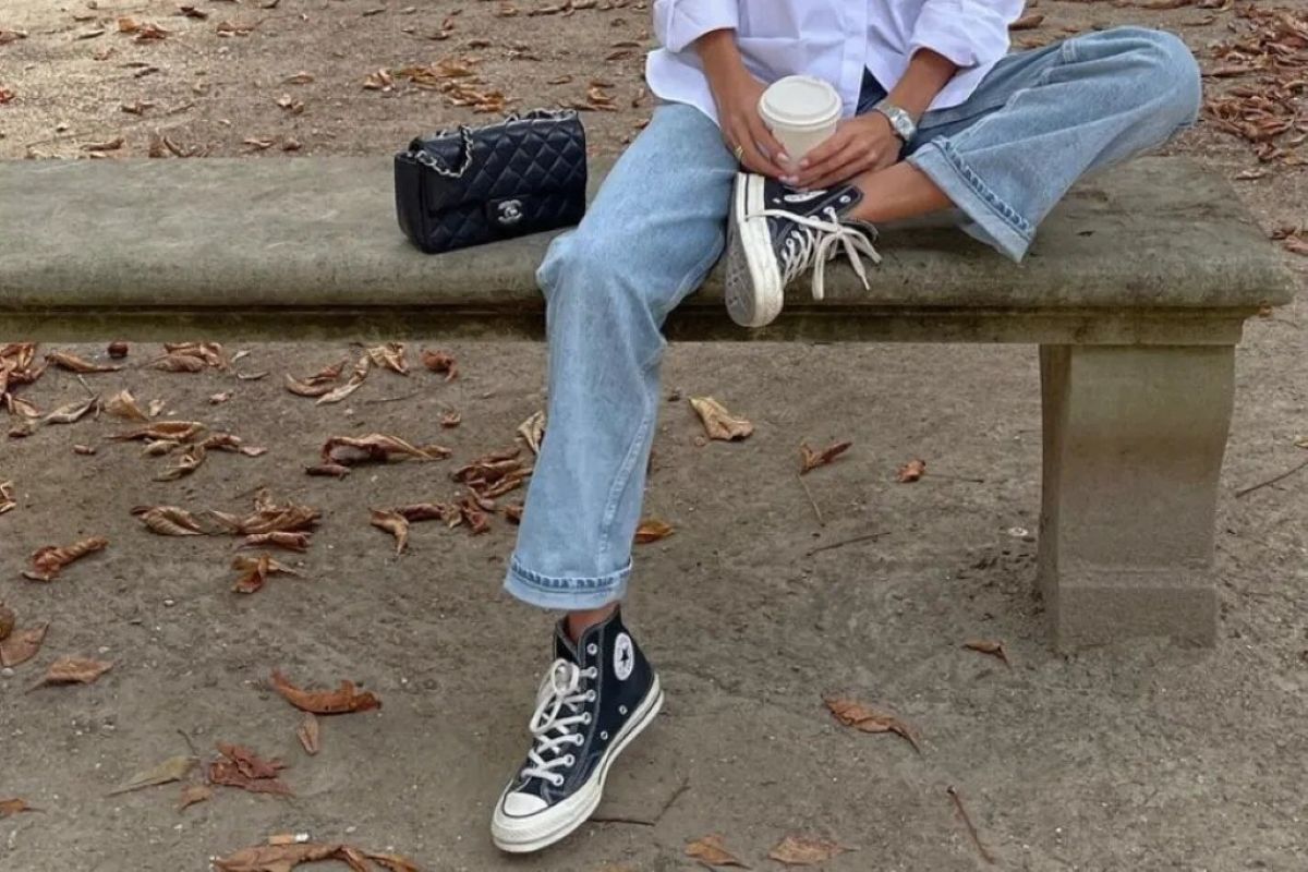 Como llevar converse altas mujer online