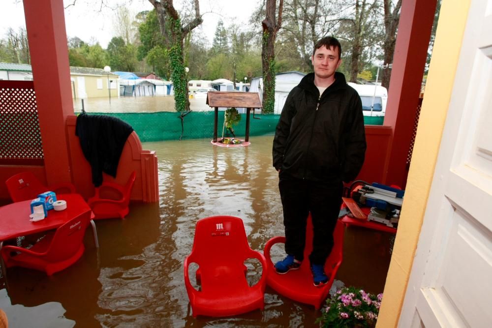 Inundaciones en Gandarío