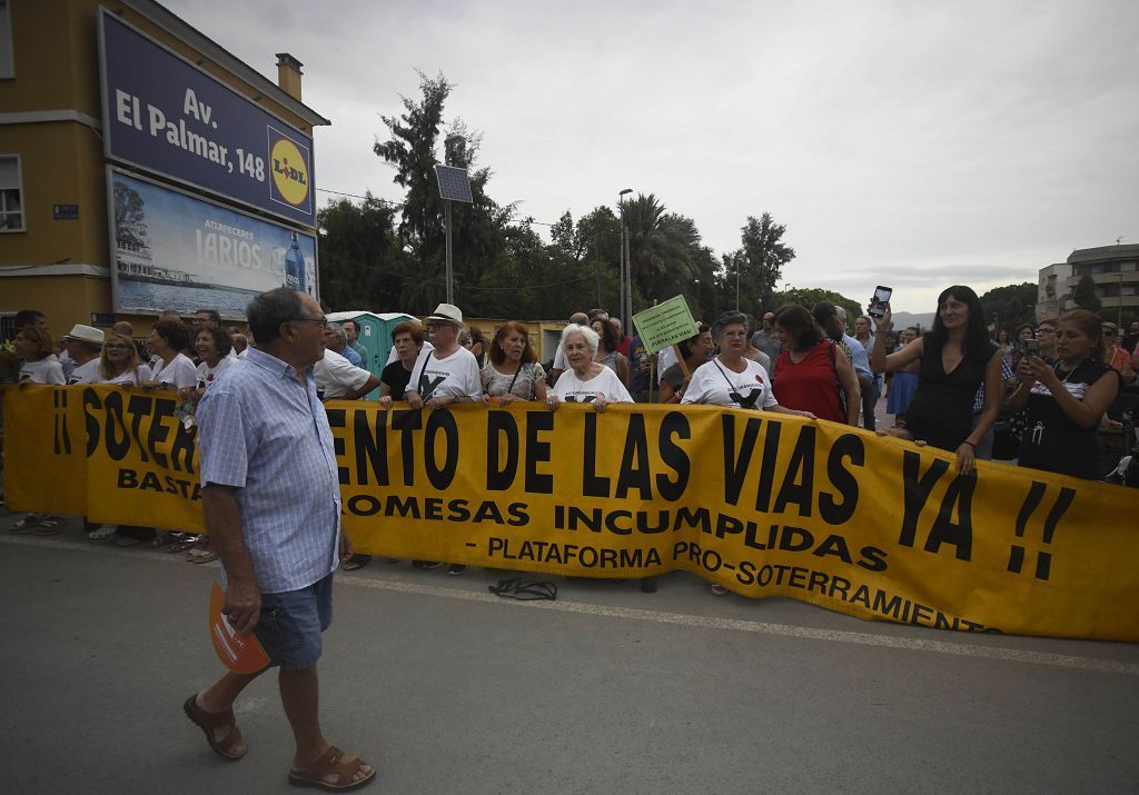 Romería de Murcia: Misa previa y primer tramo del recorrido