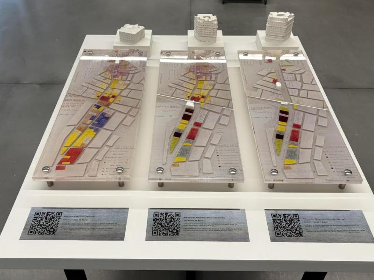 Maquetas y planos de la exposición 'Las Sedes de Metro'