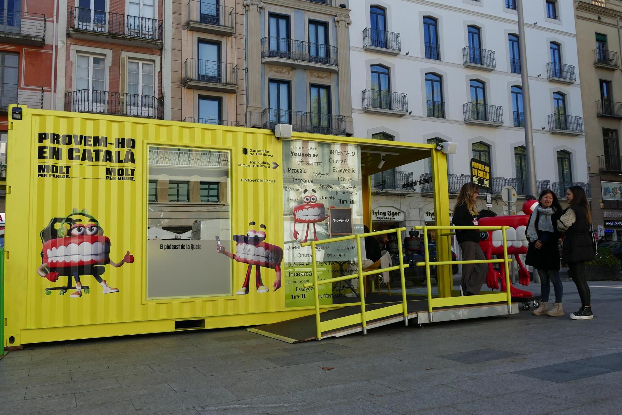 El pòdcast de la Queta arriba a Figueres per fomentar l'ús del català
