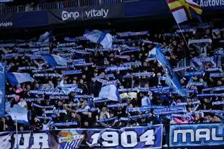 El Málaga CF, quinto, gracias a su remontada