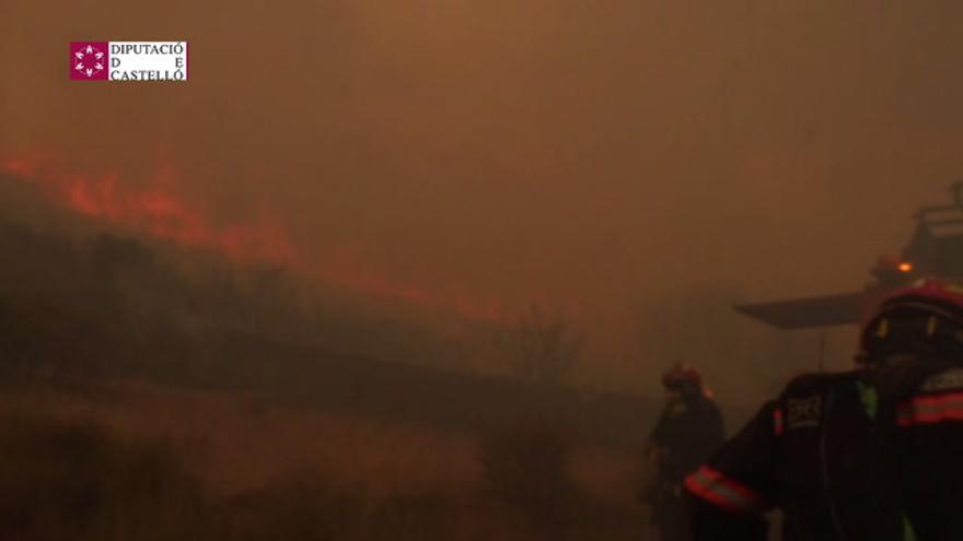 Extinción incendio Calderona