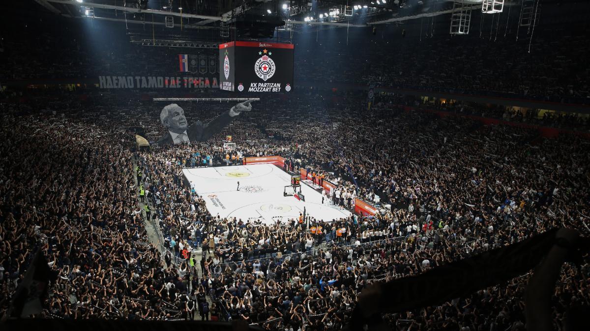 El Stark Arena es una de las pistas más difíciles de visitar para cualquier equipo de la Euroliga