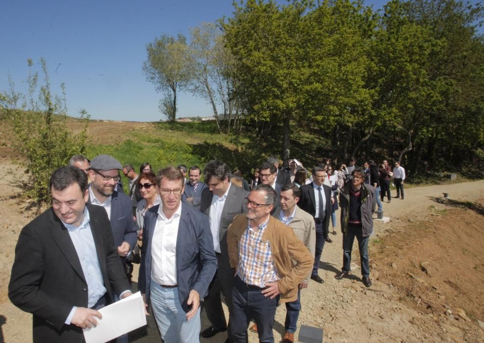 Inauguración del Bosque de Galicia