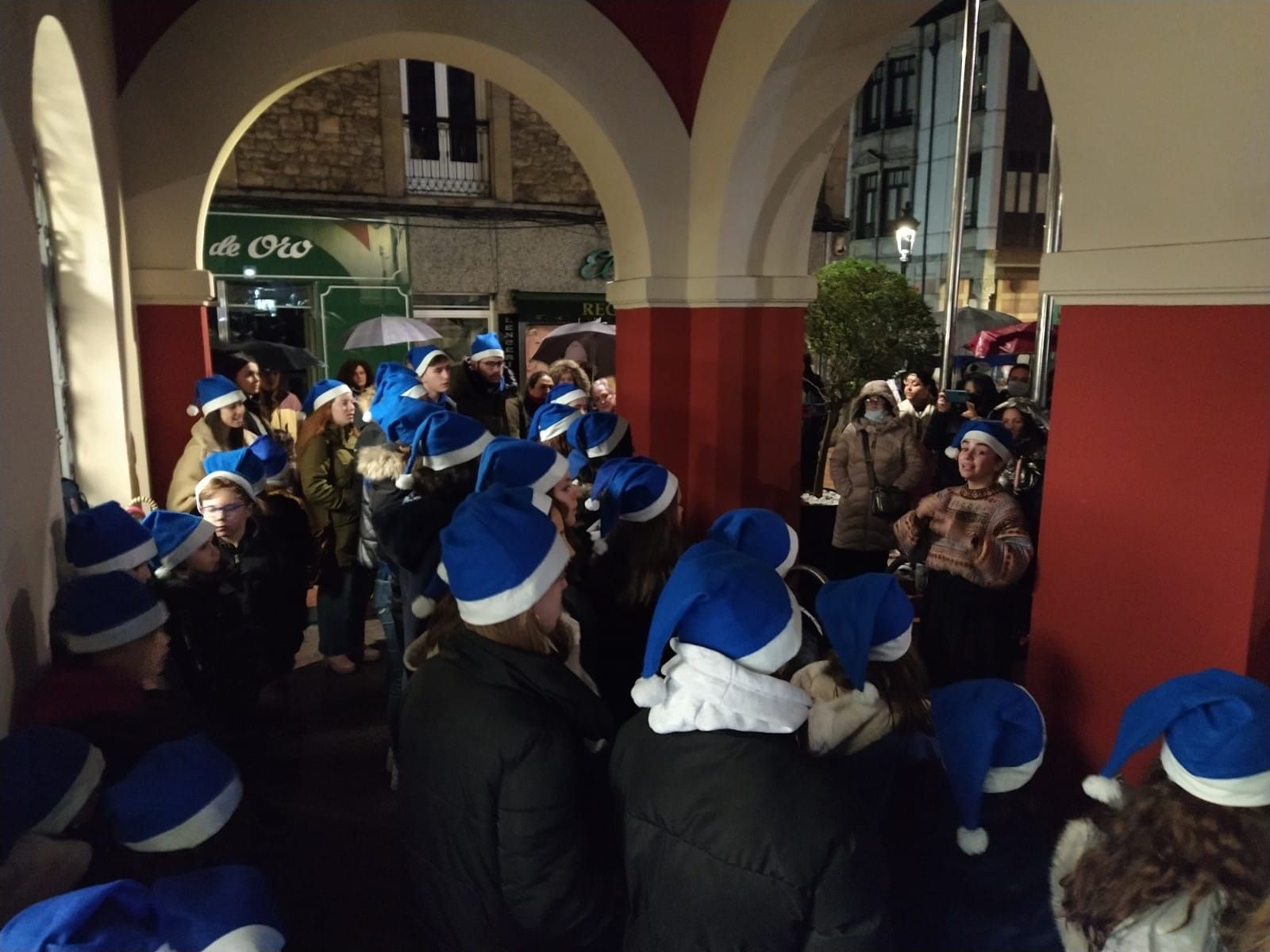 El encendido de las luces de Navidad en Langreo