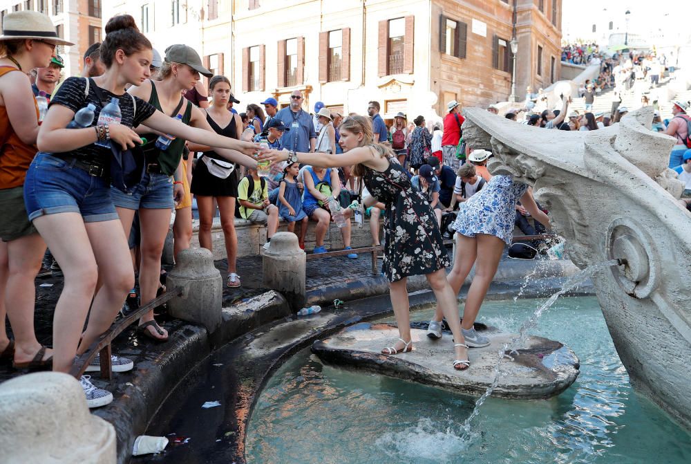 Así se vive la ola de calor en el mundo