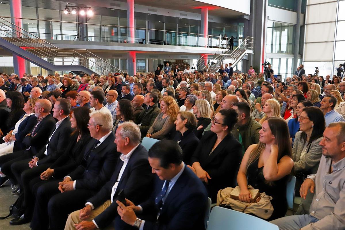Asistentes a la I Gala de Turismo de Vigo.