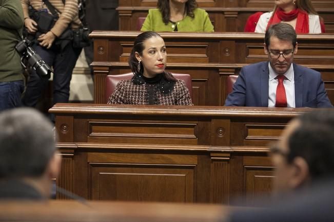 19/01/2017.CANARIAS.Pleno del Parlamento de Canarias..Fotos: Carsten W. Lauritsen