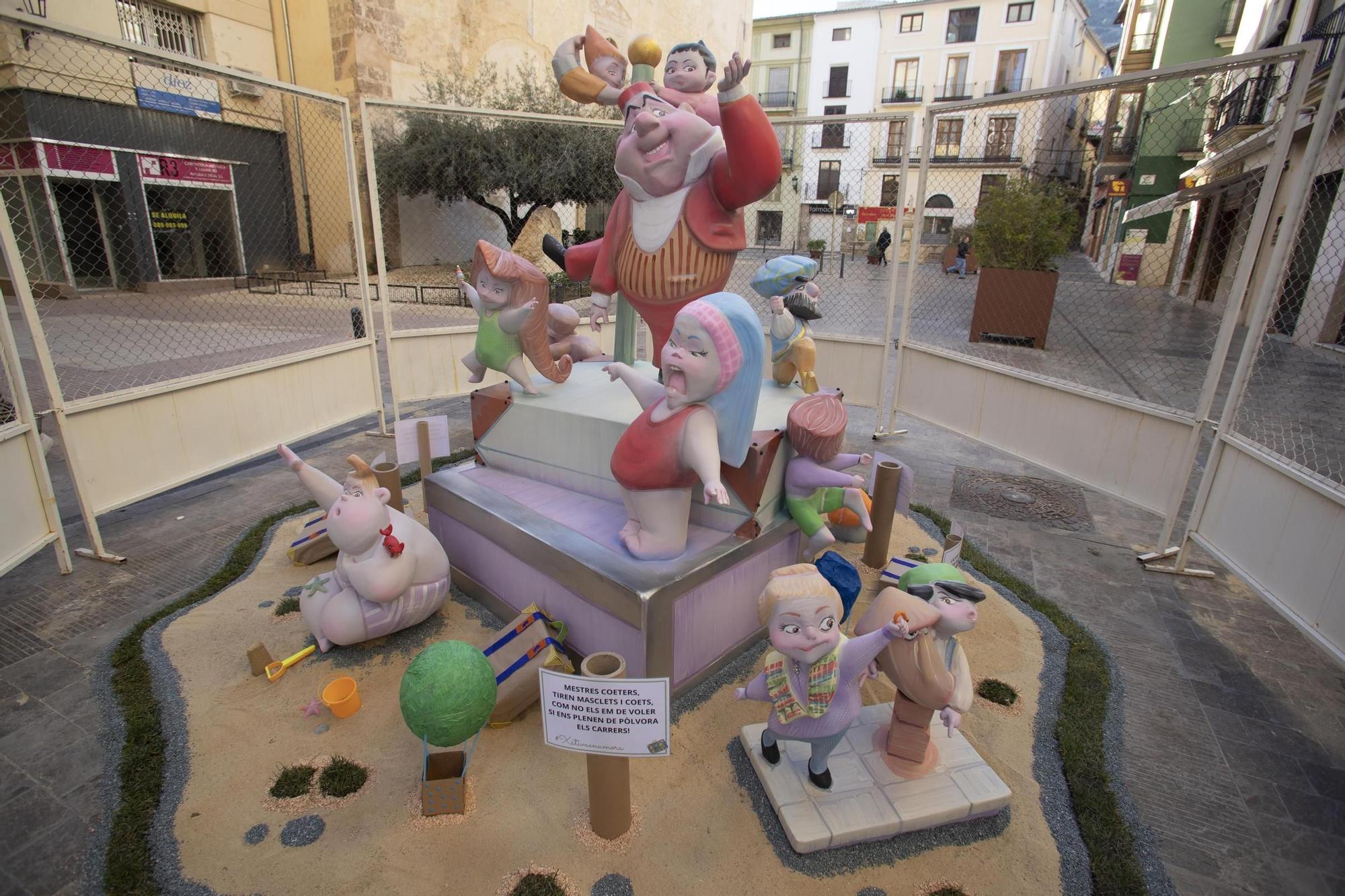 Así son las Fallas de las 19 comisiones de Xàtiva