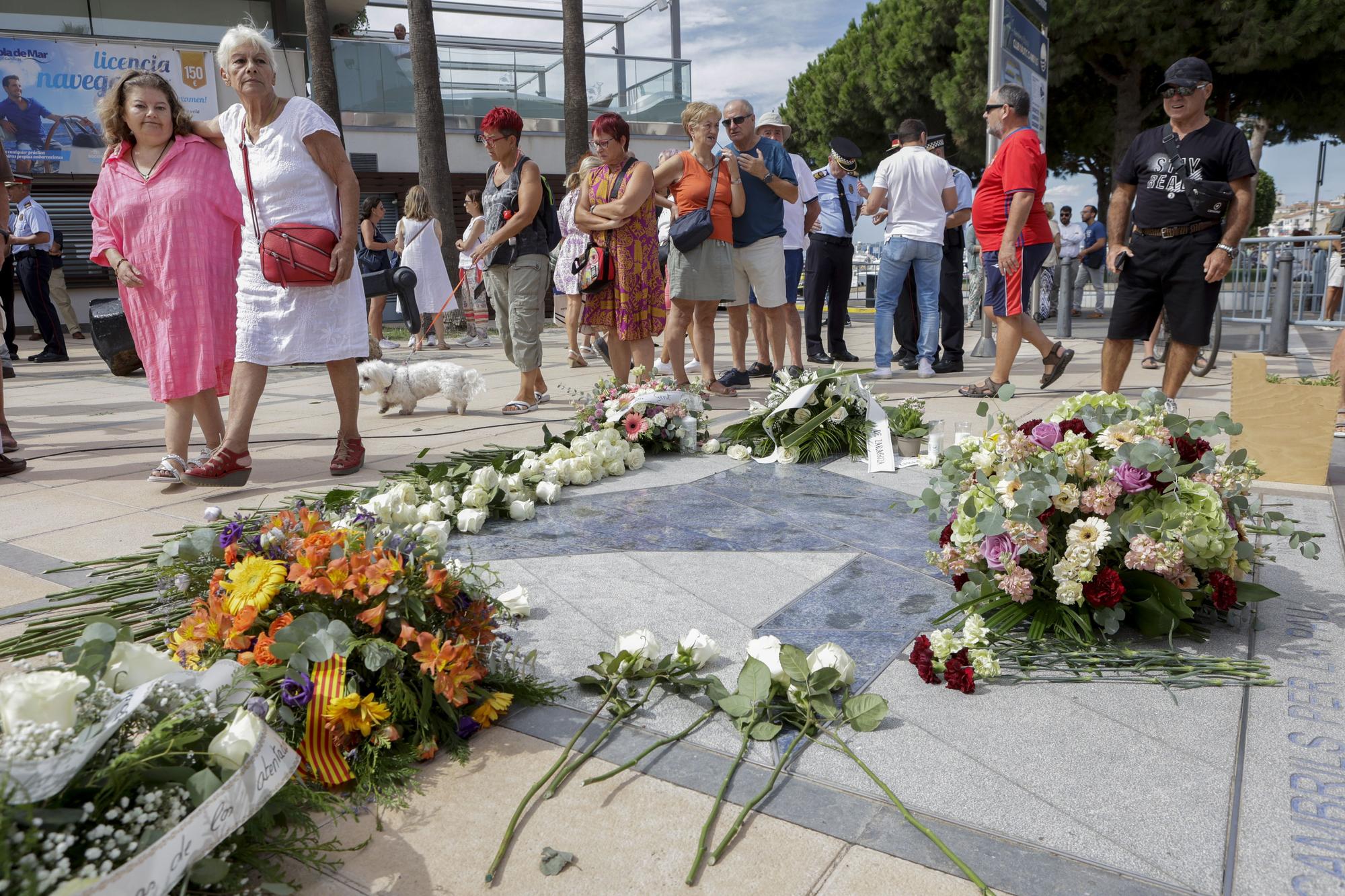 Las fotos del homenaje a las víctimas del 18-A en Cambrils