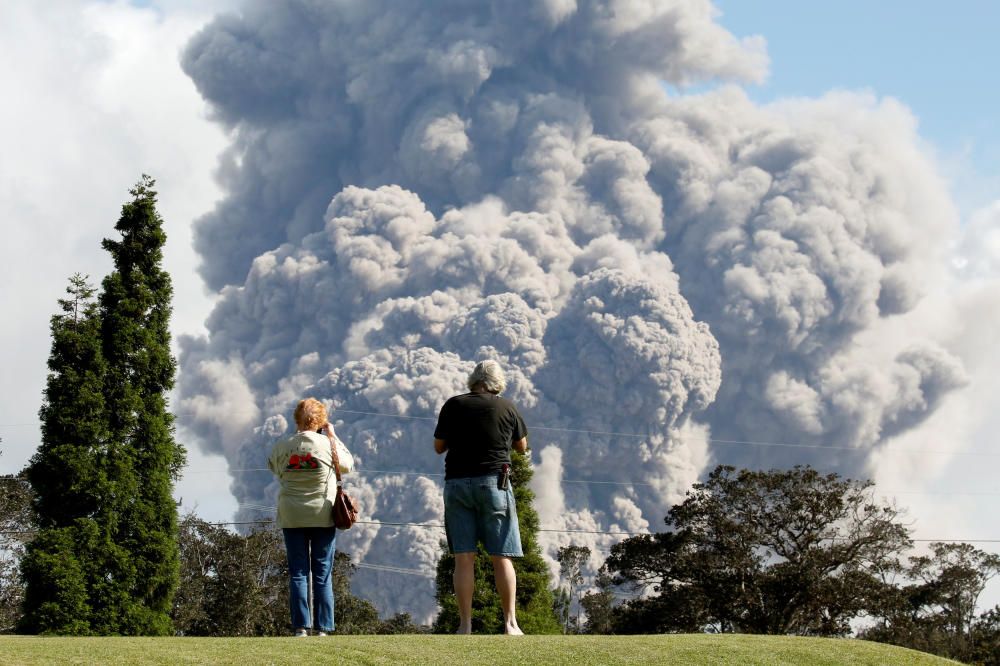 L''erupció del volcà Kilauea de Hawaii