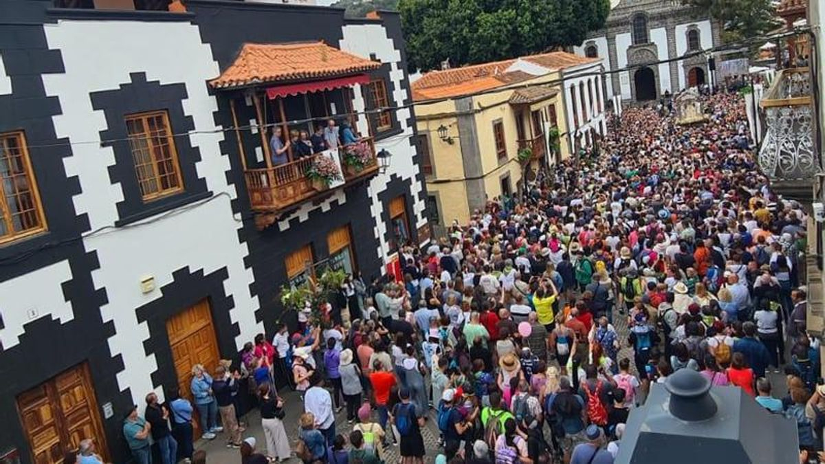 La Virgen del Pino regresa a Teror