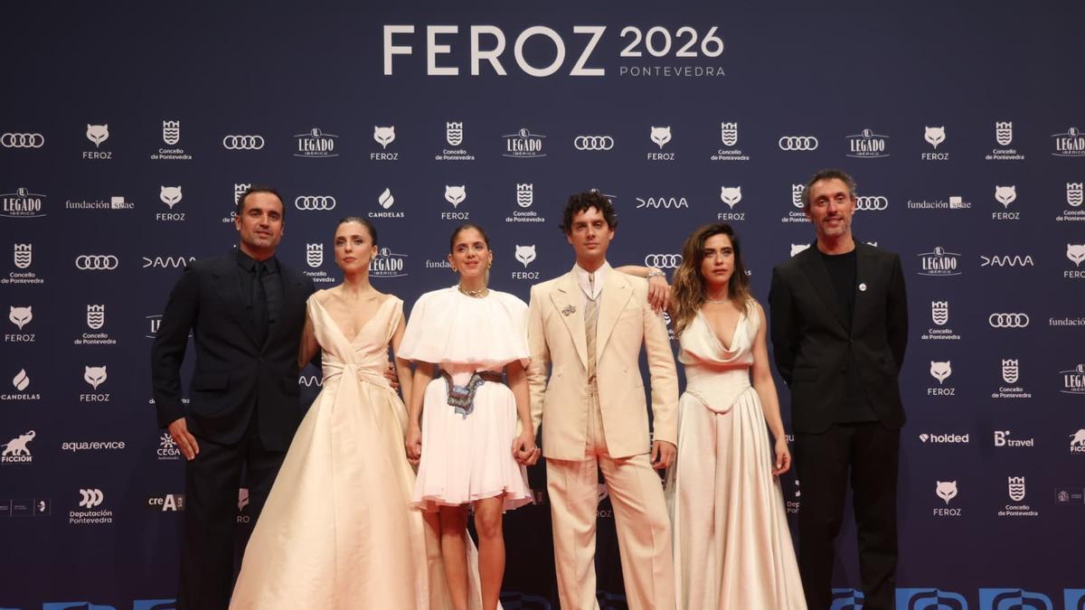 El equipo de la serie 'Silencio'