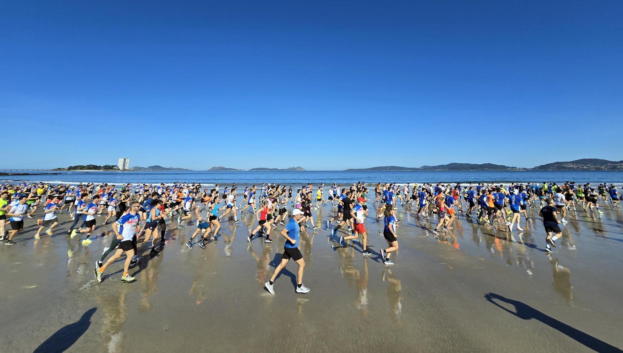 La "Carreira Praia de Samil" en un resumen gráfico