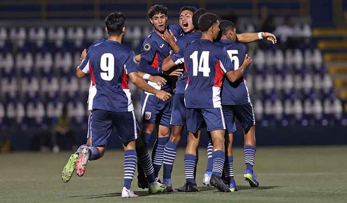 Los jugadores de la selección de Cuba sub-20 que lgoraron la clasificación para el Mundial.