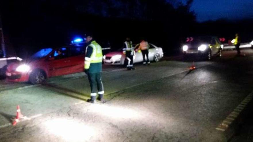 Uno de los controles realizados en Laza. // FdV