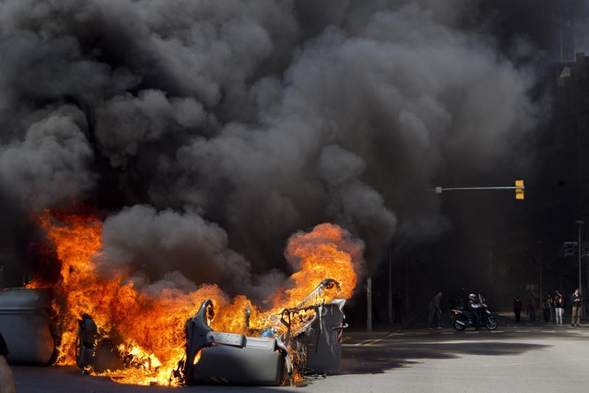 Los incidentes del 29-M, vistos por Albert Bertran