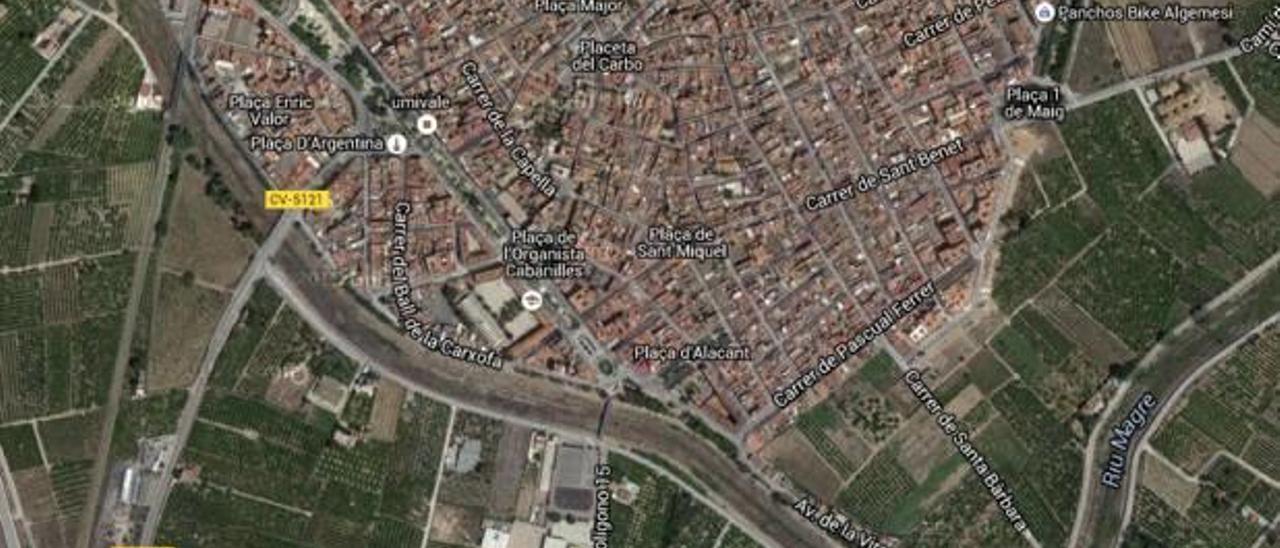 Algemesí reactiva la unión de sus dos parques urbanos con un paseo fluvial