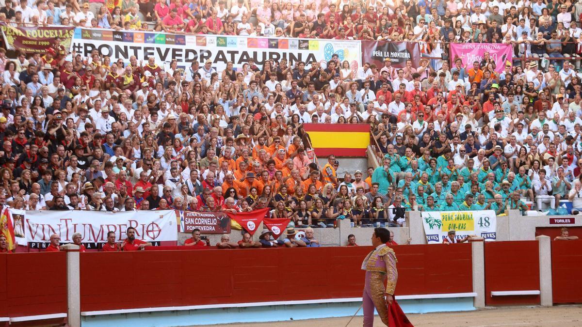 La afición llenó los tendidos el pasado domingo en la segunda y última de feria.