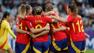 Las jugadoras de España celebran uno de los goles ante Bélgica.