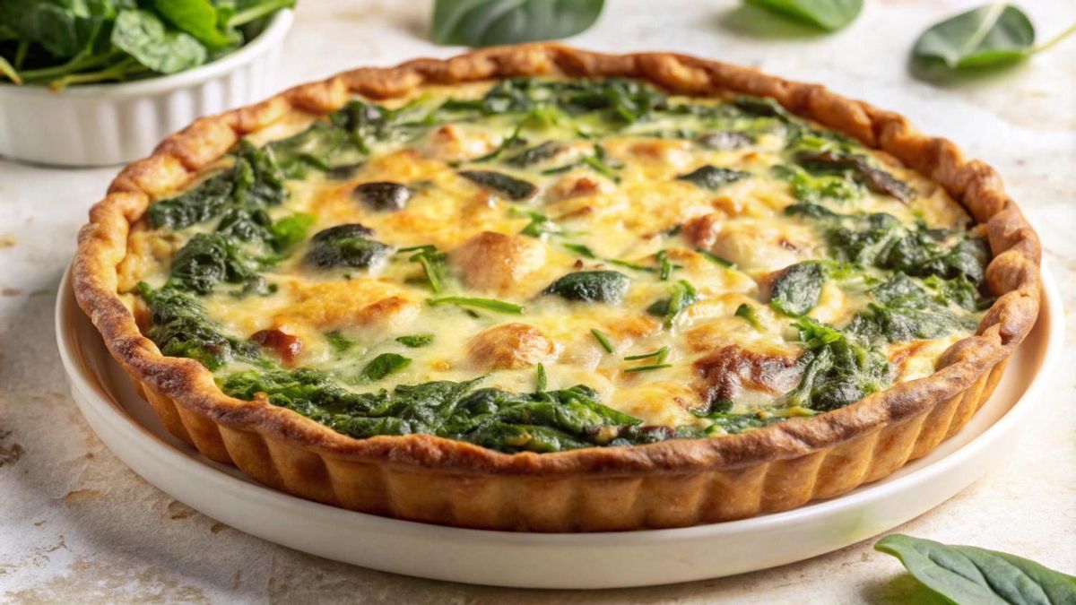 Delicioso y muy fácil, aprende a preparar un pastel de verduras