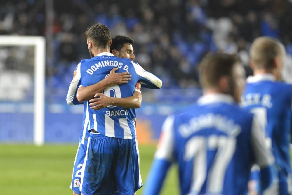 El Dépor doblega al Zaragoza en Riazor