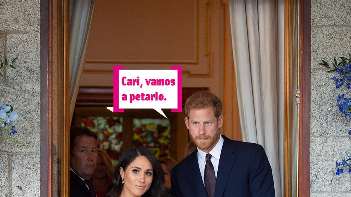 Meghan Markle a lo desayuno con diamantes