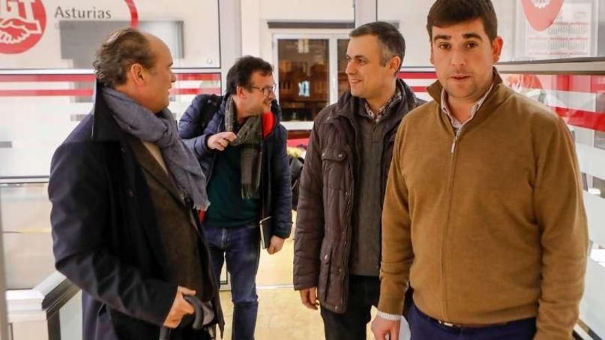 Primera reunión entre UGT y la nueva ejecutiva del PSOE gijonés