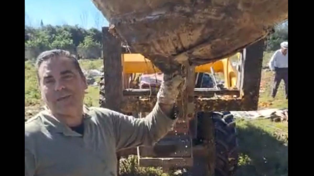 Un agricultor de Córdoba regala zumo de sus 90.000 naranjas como protesta Se lo podemos llevar!