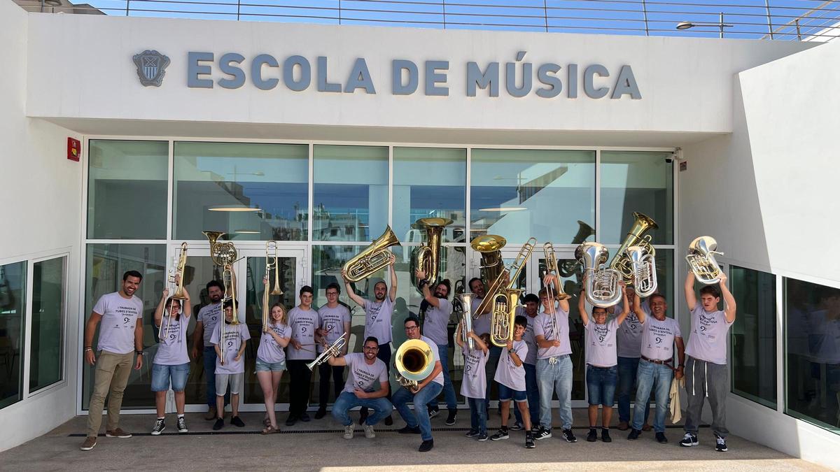 Músicos, en la Trobada de Tubes del pasado año.