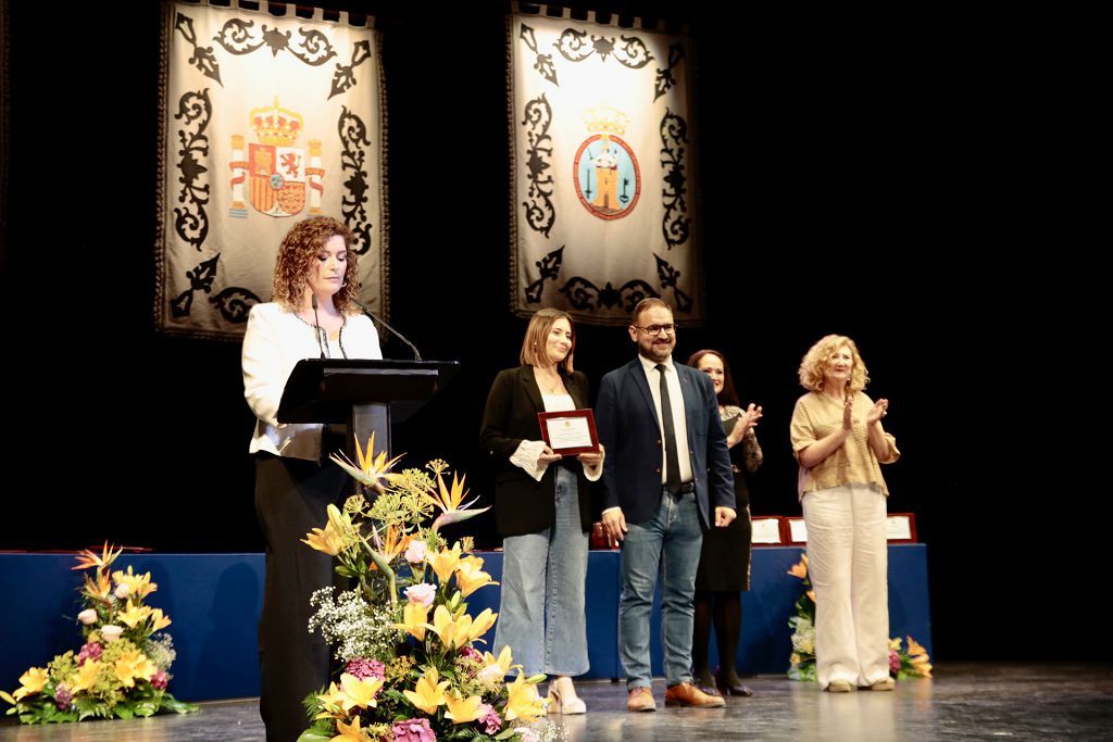 Entrega de distinciones al alumnado en Lorca