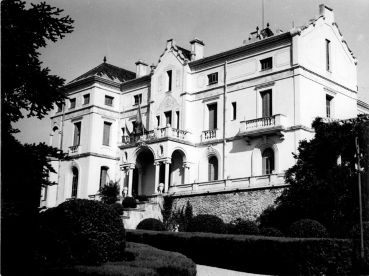 La Residència de Llançà o Casa Marly, l'any 1965.