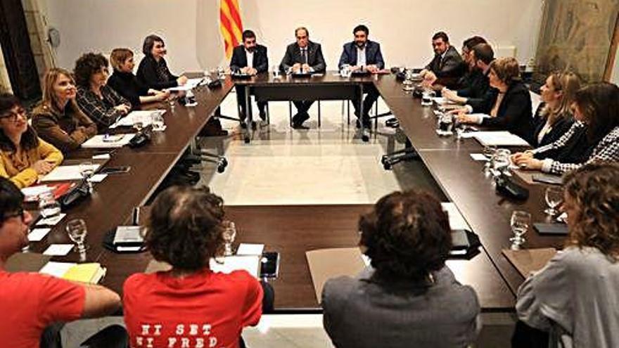 Reunió entre Govern i entitats per abordar la pobresa energètica.