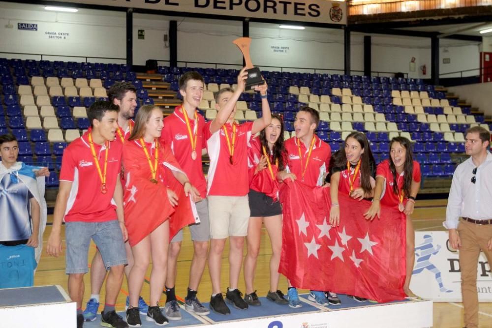 Entrega de premios del Nacional Escolar de Badmint