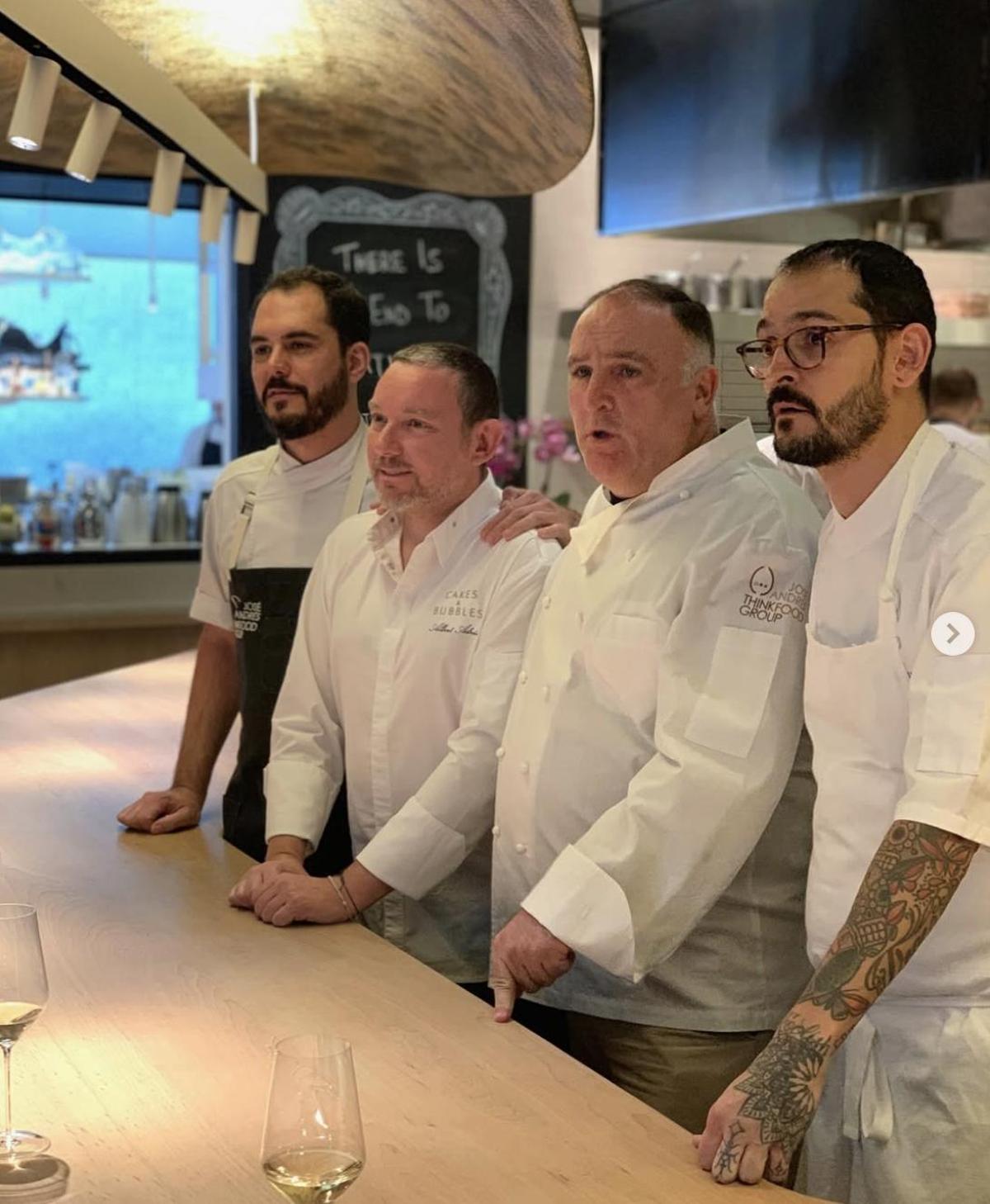 Aitor Zabala también trabajó con el chef José Andrés