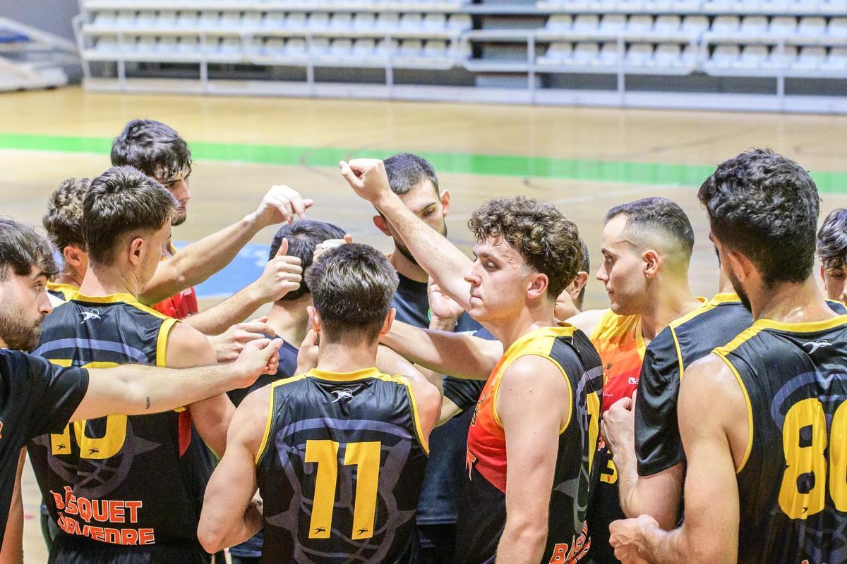 Primer equipo del Bàsquet Morvedre.