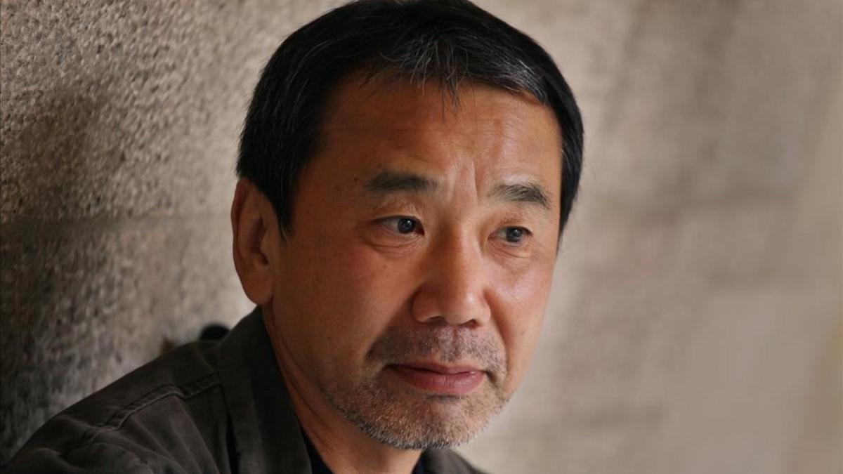 Haruki Murakami, el año 2011 en el Palau de la Generalitat.