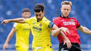 Acción del encuentro enrtre Villarreal y Hannover 96