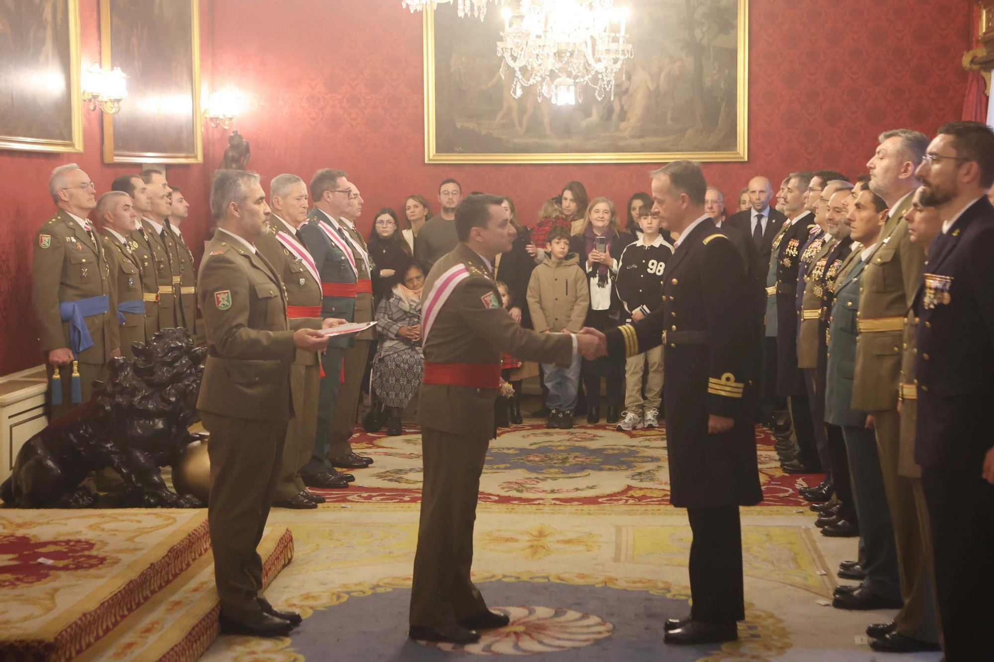 Pascua militar en el Palacio de Capitanía de A Coruña