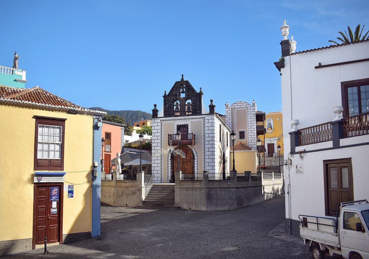 Ermita del pueblo El Paso, en La Palma.