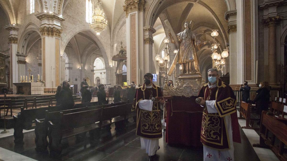 San Vicente Mártir se queda en el interior de la Catedral