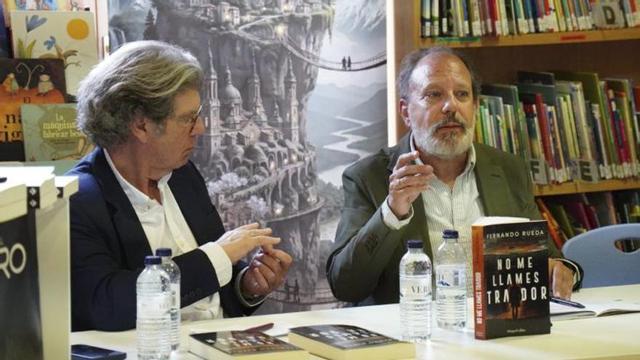 Juan Bolea y Fernando Rueda, en una de las sesiones.