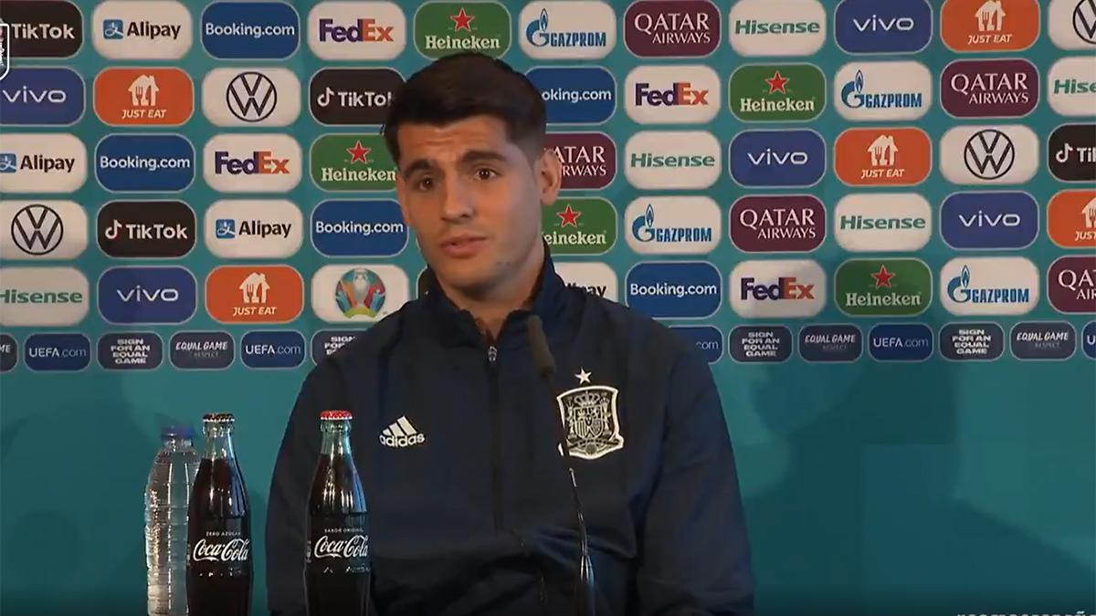 Morata: "Lo más importante que he hecho desde Suecia ha sido jugar a la Play"