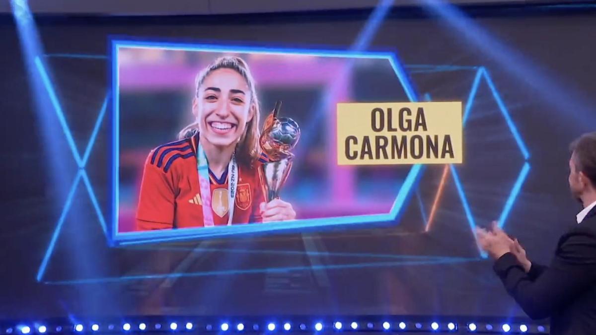Olga Carmona, campeona del mundo de fúbtol, acudirá la próxima semana a 'El Hormiguero'